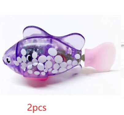 SwimBuddies™ Robotic Fish Toy – USB Rechargeable, Interactive Swimming Fun for Cats & Dogs
