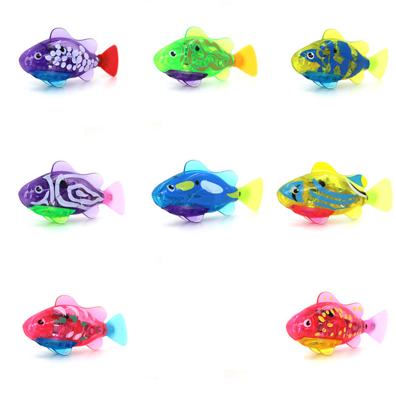 SwimBuddies™ Robotic Fish Toy – USB Rechargeable, Interactive Swimming Fun for Cats & Dogs