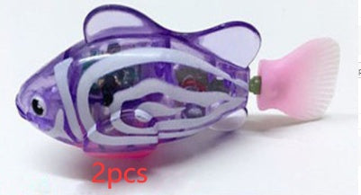 SwimBuddies™ Robotic Fish Toy – USB Rechargeable, Interactive Swimming Fun for Cats & Dogs