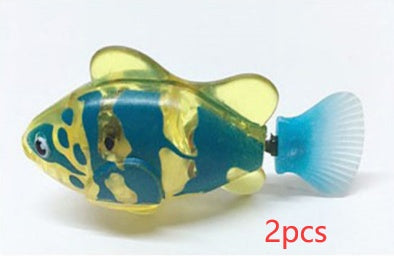 SwimBuddies™ Robotic Fish Toy – USB Rechargeable, Interactive Swimming Fun for Cats & Dogs