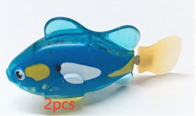 SwimBuddies™ Robotic Fish Toy – USB Rechargeable, Interactive Swimming Fun for Cats & Dogs