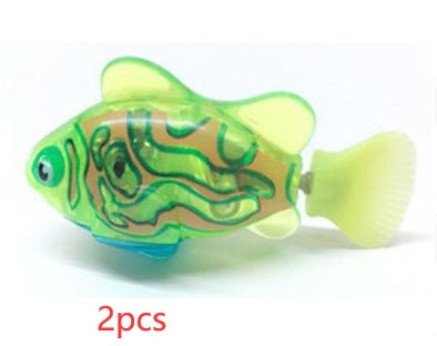 SwimBuddies™ Robotic Fish Toy – USB Rechargeable, Interactive Swimming Fun for Cats & Dogs