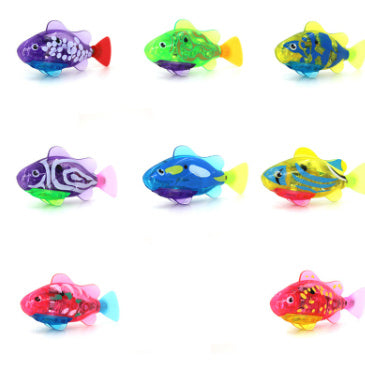 SwimBuddies™ Robotic Fish Toy – USB Rechargeable, Interactive Swimming Fun for Cats & Dogs