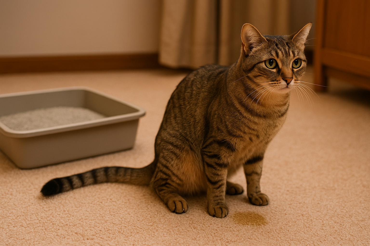 🚫 Why Is My Cat Peeing Outside the Litter Box? Fix the ROOT Cause, Not Just the Mess 🧼