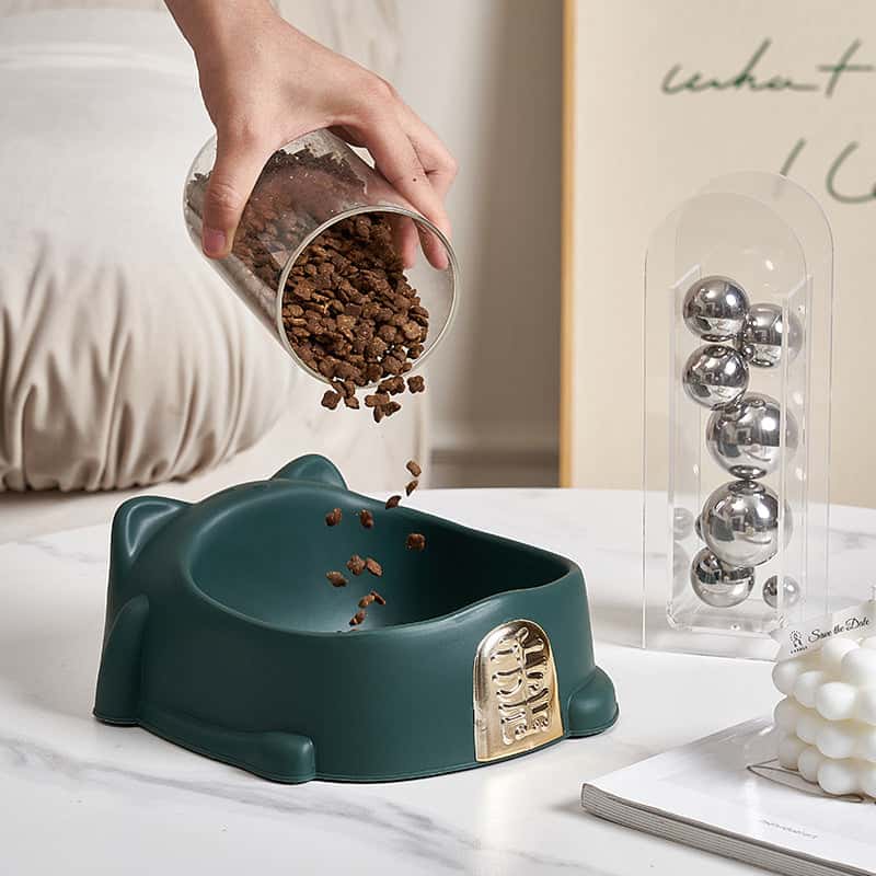 Anti-Slip Pet Feeder for Cats and Dogs - Store The Bark | Get The Meow